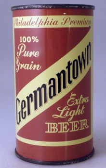 Germantown Extra Light Beer Can