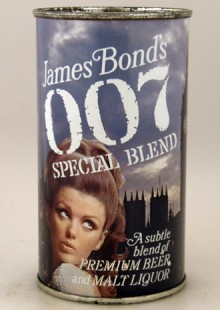 James Bond's 007 Special Blend Beer Can