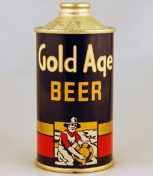 Gold Age Beer Can