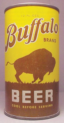 Buffalo Beer Can