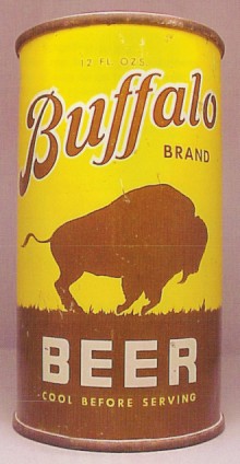Buffalo Beer Can