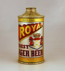 Royal Finest Lager Beer Can