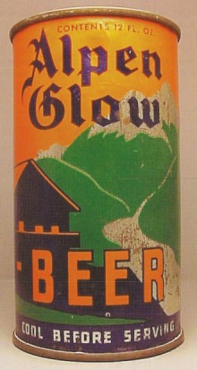 Alpen Glow Beer Can