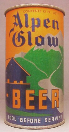 Alpen Glow Beer Can