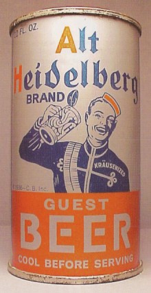 Alt Heidelberg Beer Can