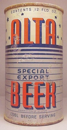 Alta Beer Can