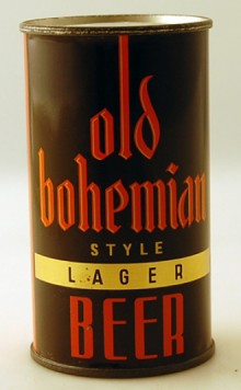 Old Bohemian Style Lager Beer Can