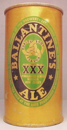 Ballantine Beer Can