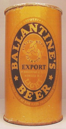 Ballantine Beer Can