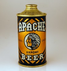Apache Export Beer Can