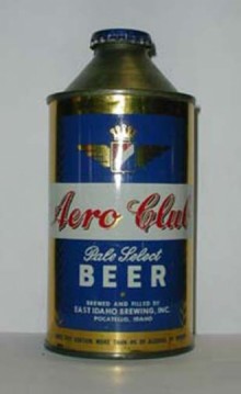 Aero Club Beer Can