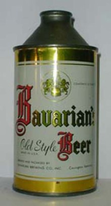 Bavarian's Old Style Beer Can