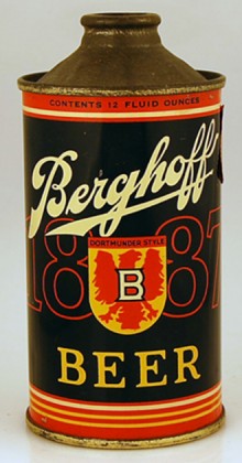 Berghoff Dortmunder Style Beer Can