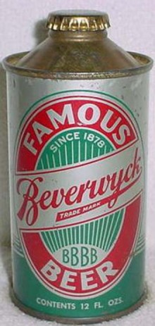 Beverwyck Famous Beer Can