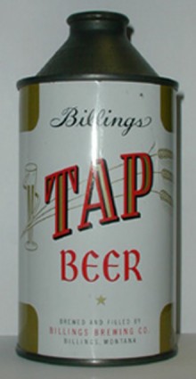 Billings Tap Beer Can