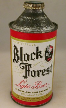 Black Forest Light Beer Can