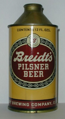 Breidts Pilsner Beer Can