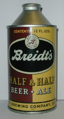 Breidts Half & Half Beer Can