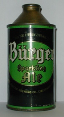 Burger Sparkling Ale Beer Can
