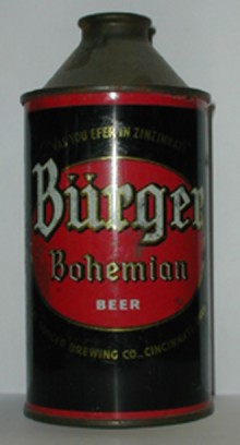 Burger Bohemian Beer Can