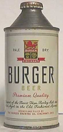 Burger Beer Can