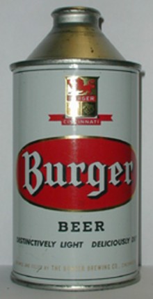 Burger Beer Can