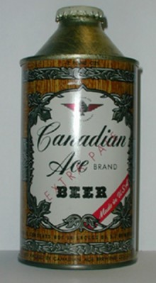 Canadian Ace Brand Beer Can