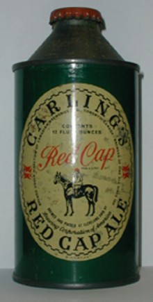 Carlings Red Cap Ale Beer Can