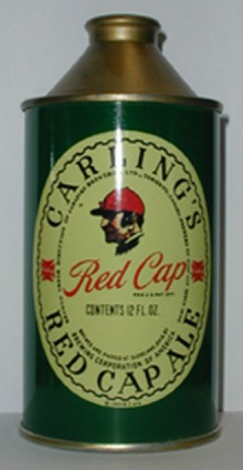 Carlings Red Cap Ale Beer Can