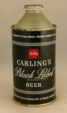 Carlings Black Label Beer Can