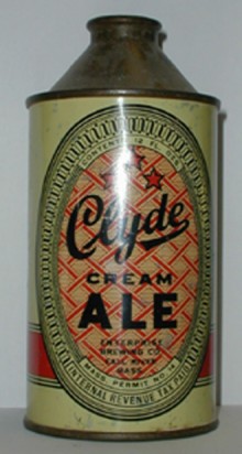 Clyde Cream Ale Beer Can