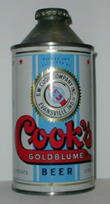 Cooks Goldblume Beer Can