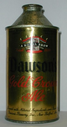 Dawsons Lager Beer Can