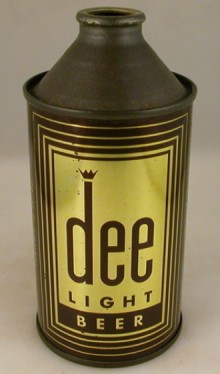 Dee Light Beer Can