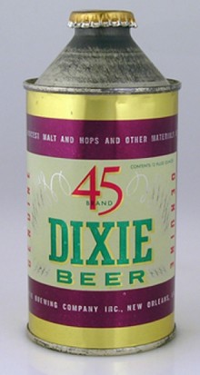 Dixie Beer Can