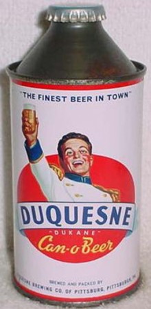 Duquesne Can O Beer Can