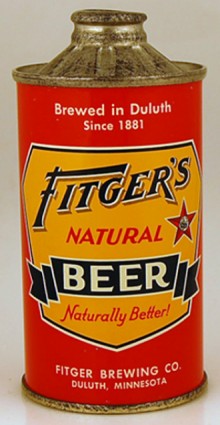 Fitgers Natural Beer Can