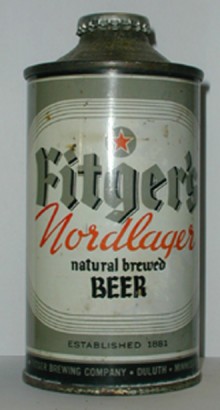 Fitgers Nordlager Beer Can