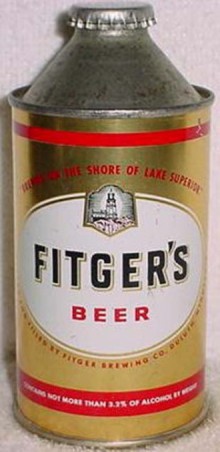 Fitgers Beer Can