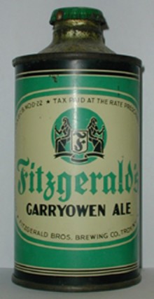 Fitzgeralds Garryowen Ale Beer Can