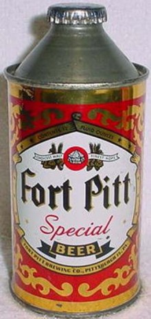 Fort Pitt Beer Can
