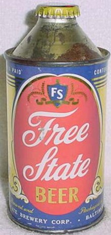 Free State Beer Can