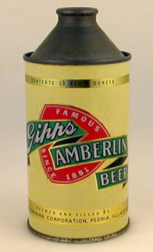 Gipps Amberlin Beer Can