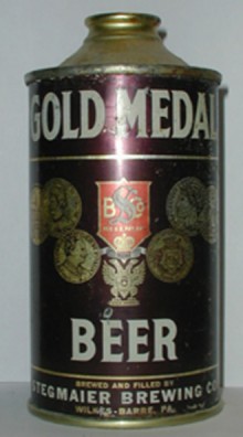 Gold Medal Beer Can