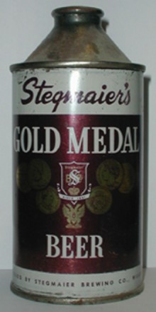 Stegmaiers Gold Medal Beer Can