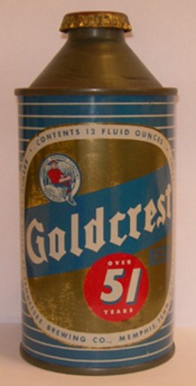 Goldcrest Beer Can