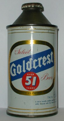 Goldcrest Select Beer Can