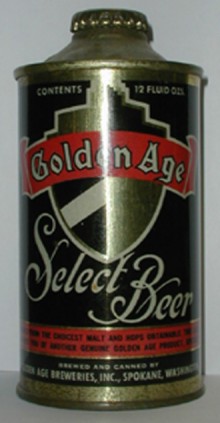 Golden Age Select Beer Can
