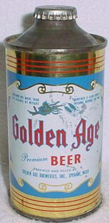 Golden Age Beer Can