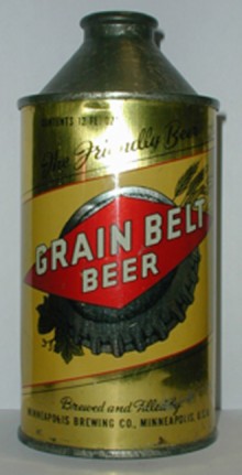 Grain Belt Freindly Beer Can
